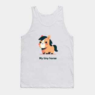 My Tiny Horse Tank Top